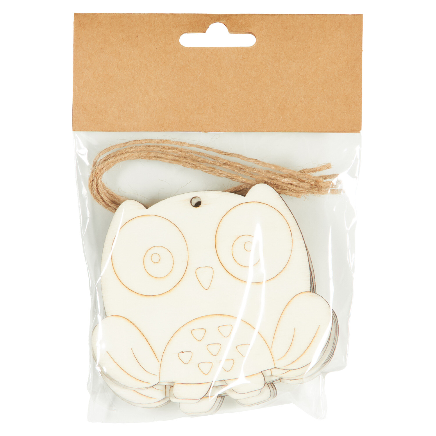 Pack of 6 Hanging Autumn Shapes Image 2