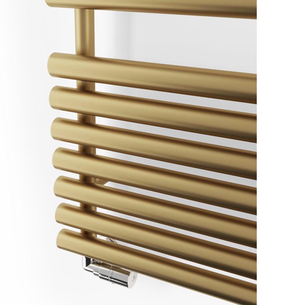 Terma Rolo Towel 2002BTU Brass Heated Towel Rail 590 x 900mm Image 5