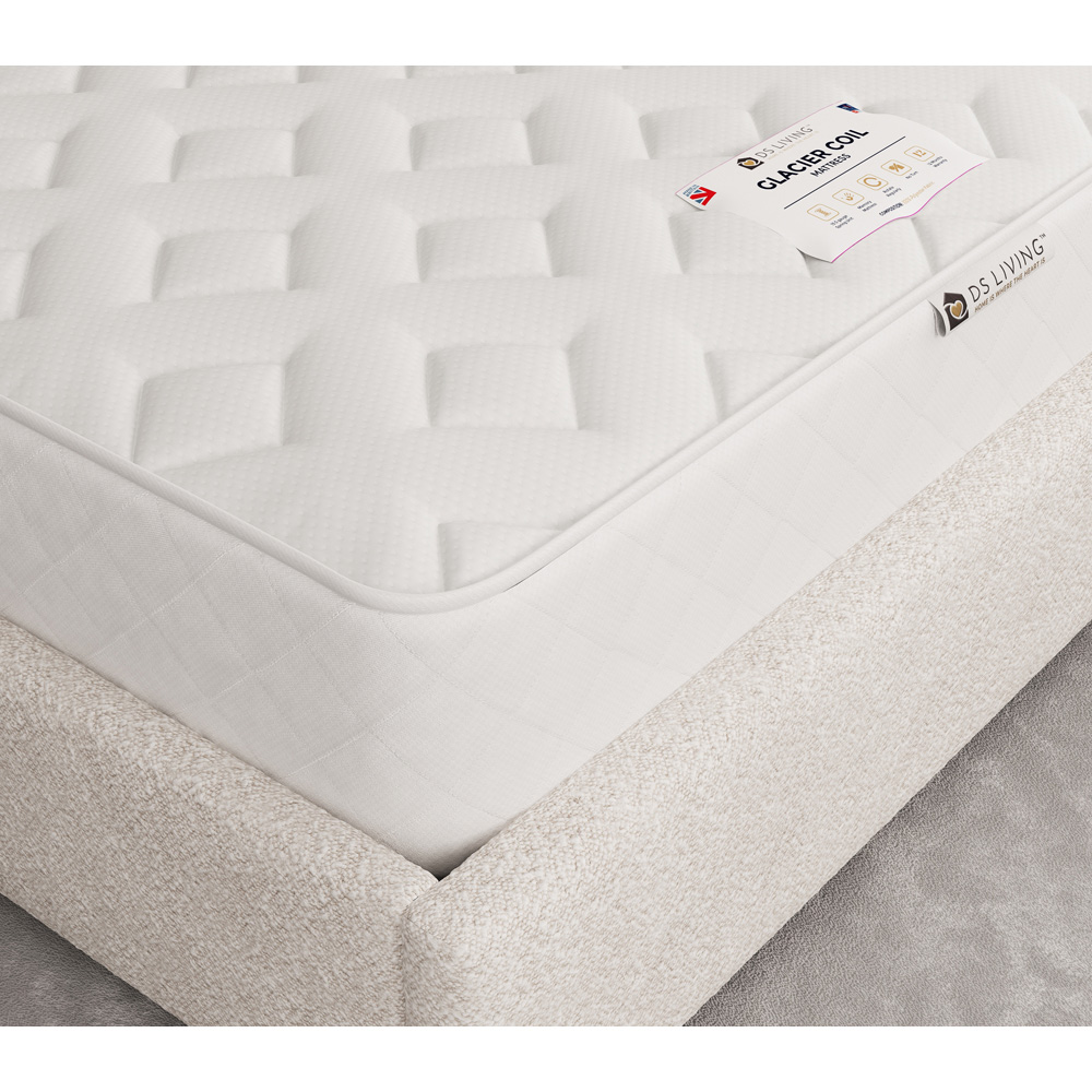 DS Living Glacier Bliss Single Gel Enhanced Bonnell Spring Mattress Image 3