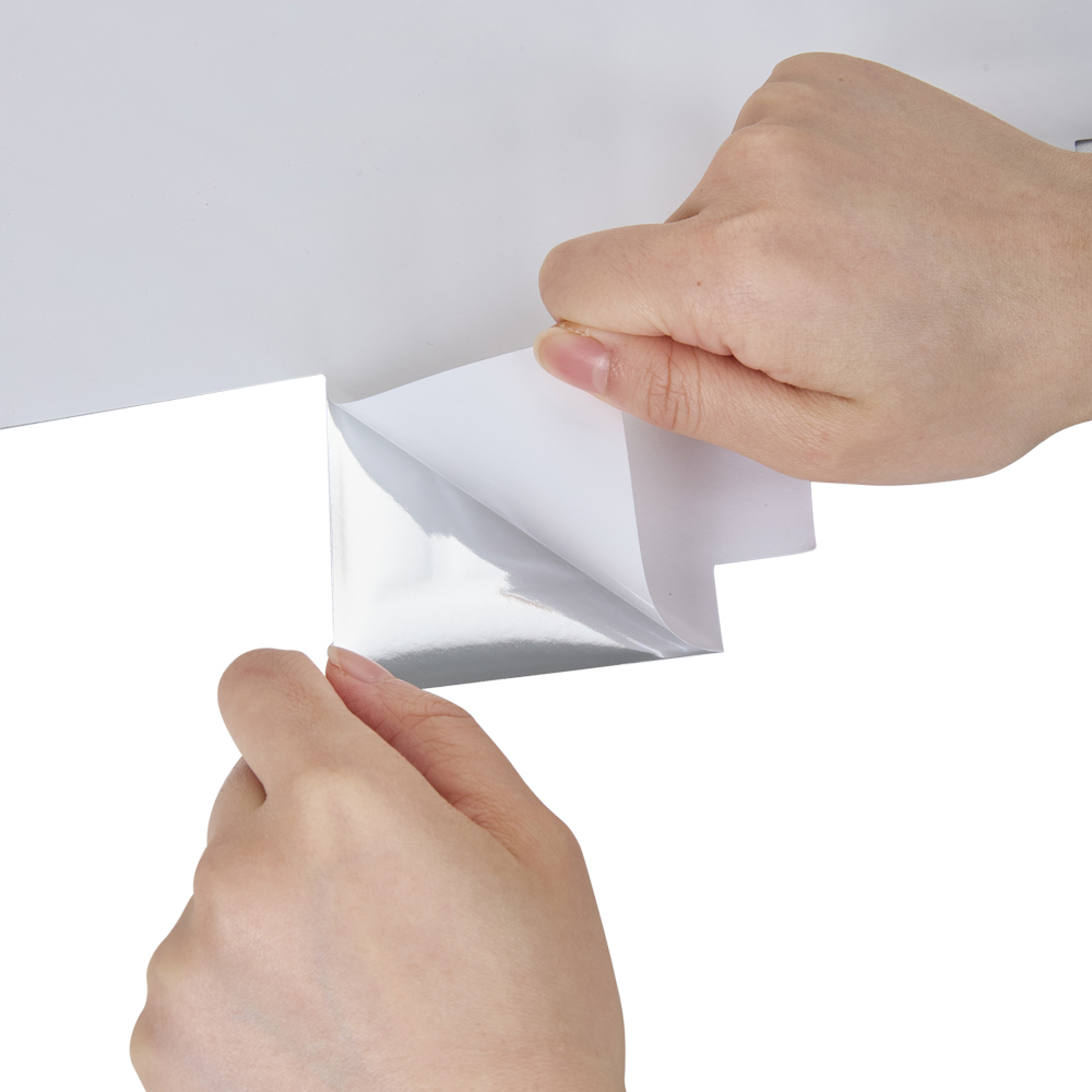 Living and Home White Self Adhesive Wall Sticker 10 Pack Image 7