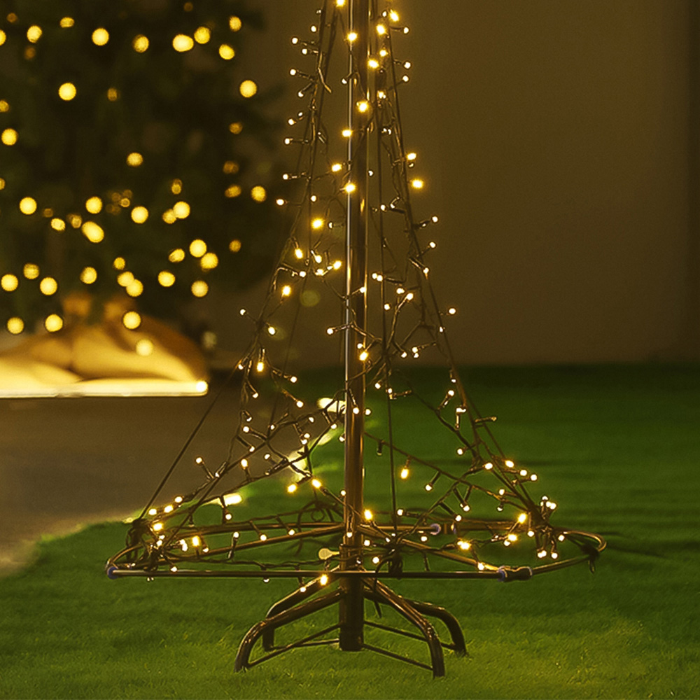 Xmas Haus 200 LED Warm White 1m Image 2