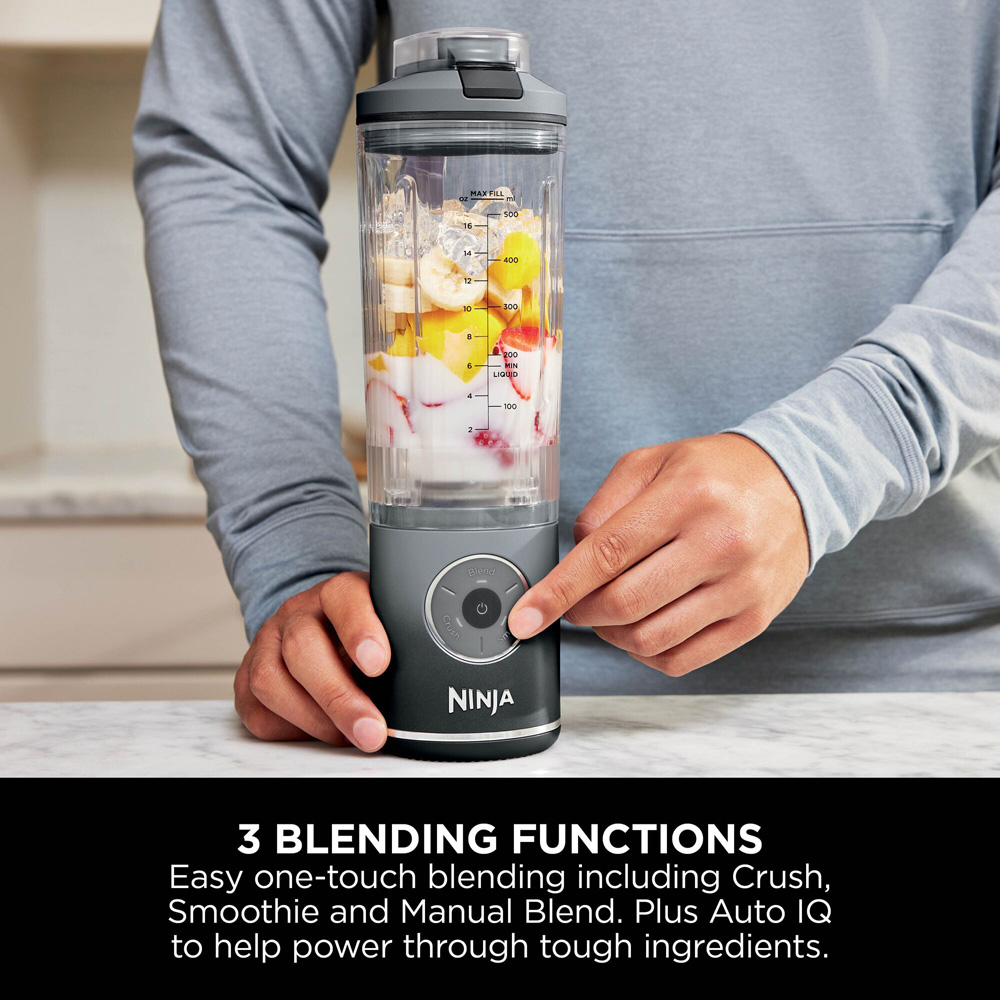 Ninja BC251UKGY Blast Max Grey Portable Blender 570ml Image 4