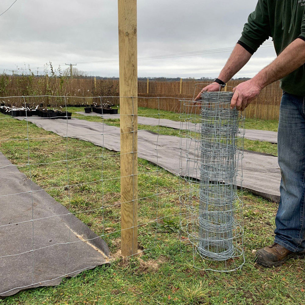 Inspirational Gifting L8/80/15 Lightweight Stock Wire Fencing Roll 80cm x 50m Image 4
