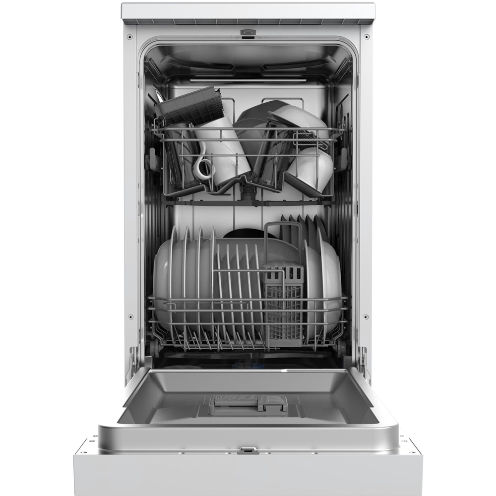 Midea MDWEF1034DWD White 10 Place Slim Freestanding Dishwasher Image 3
