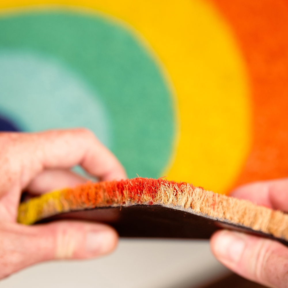 Coco & Coir The Rainbow Coir Door Mat 40 x 60cm Image 3