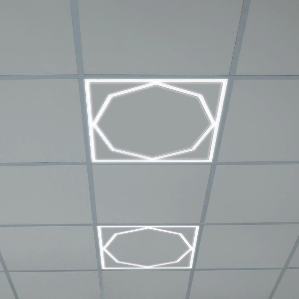 ENER-J 40W 6500K Cool White LED Frame Panel Light 60 x 60cm Image 2