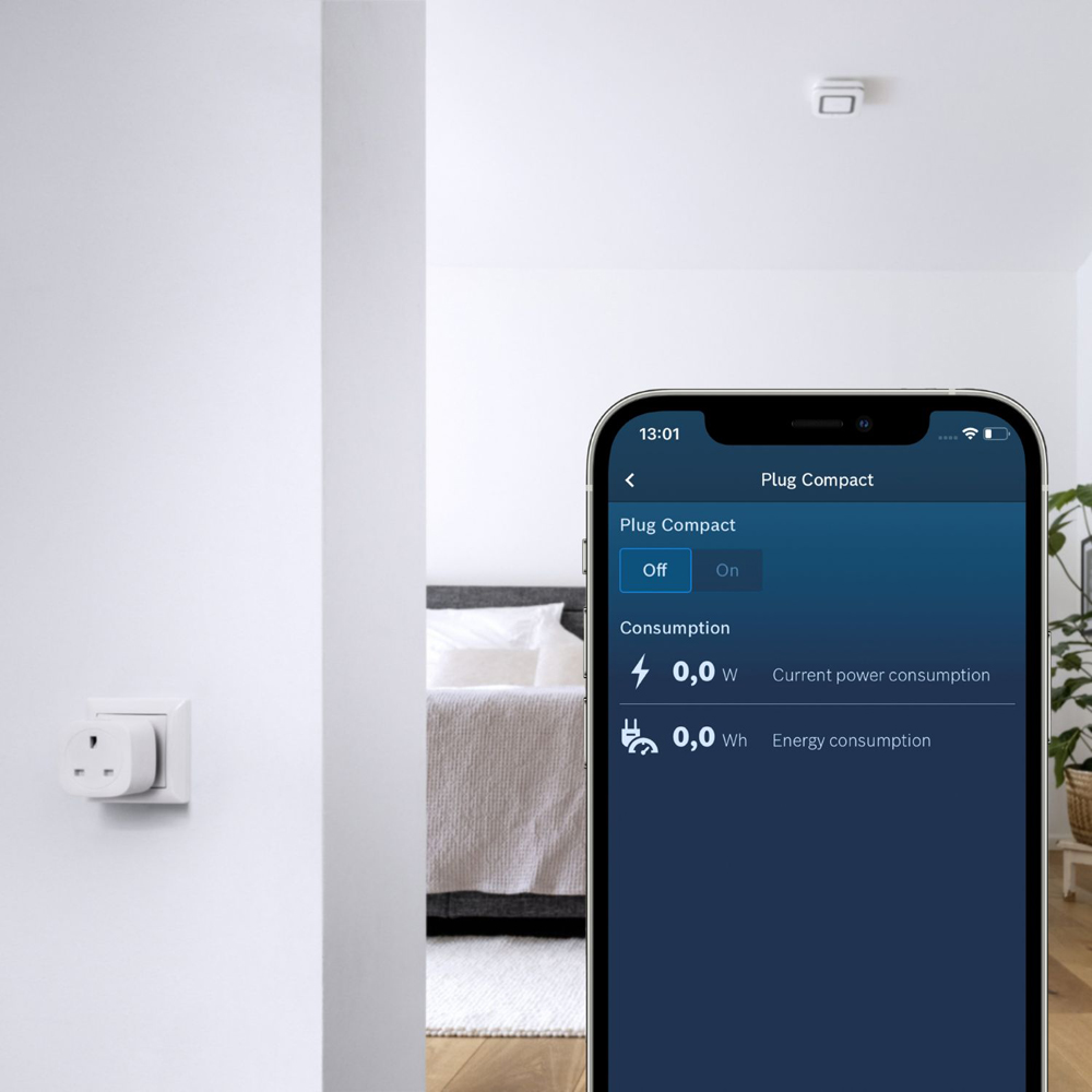 Bosch White Compact Smart Home Plug Image 2
