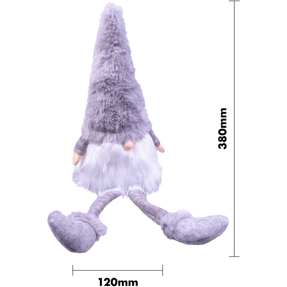 St Helens Grey Long Legged Sitting Henderick Gonk Decoration Image 5