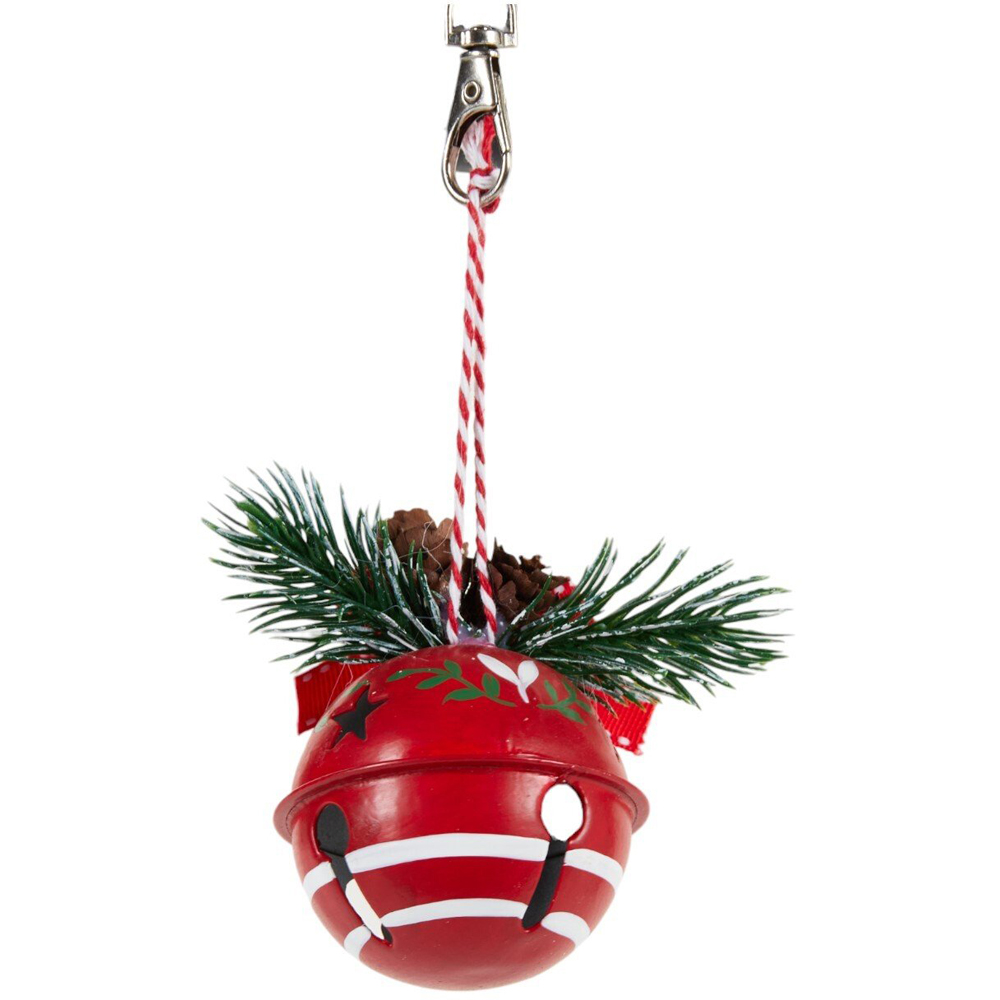 Set of 3 Holly Bells Image 2