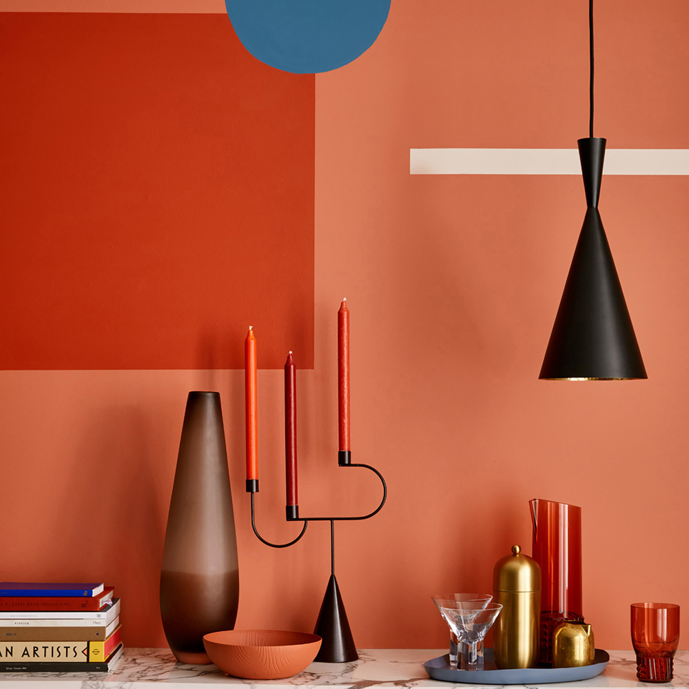 Craig & Rose 1829 Vintage Walls and Ceilings Cadmium Chalky Matt Emulsion Paint 2.5L Image 4