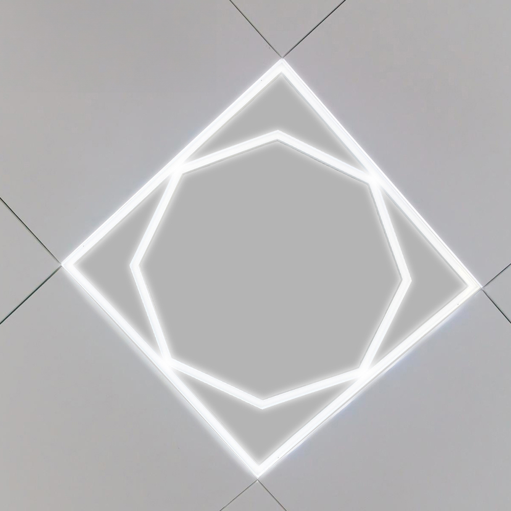 ENER-J 40W 6500K Cool White LED Frame Panel Light 60 x 60cm 4 Pack Image 5