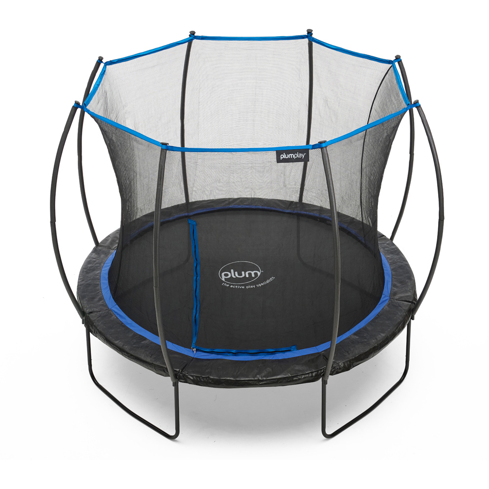 Plum Play 8ft Deluxe Springsafe Trampoline and Enclosure Image 4