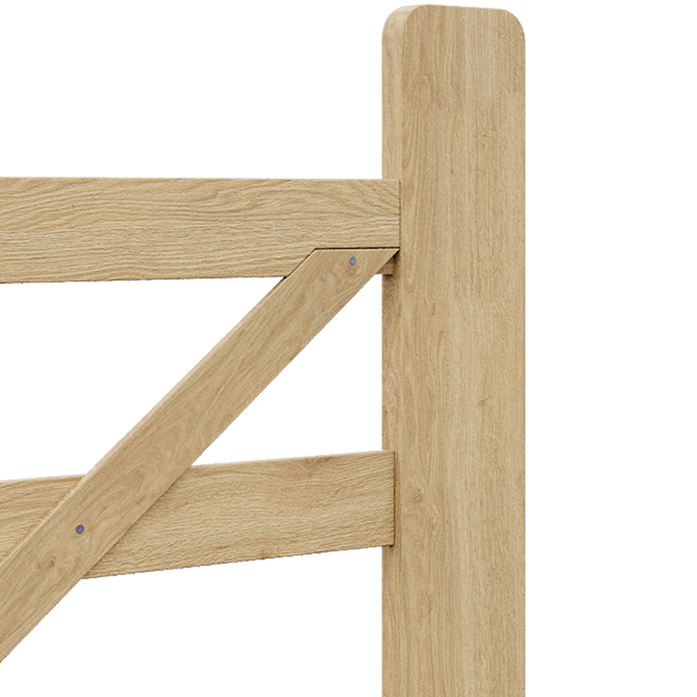 Living and Home Wooden Garden Gate 2.9 x 2.9ft Image 5