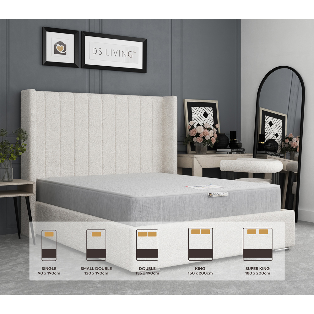 DS Living Aurora Posturetech Small Double Bonnell Spring Mattress with Firm Comfort Layers Image 8