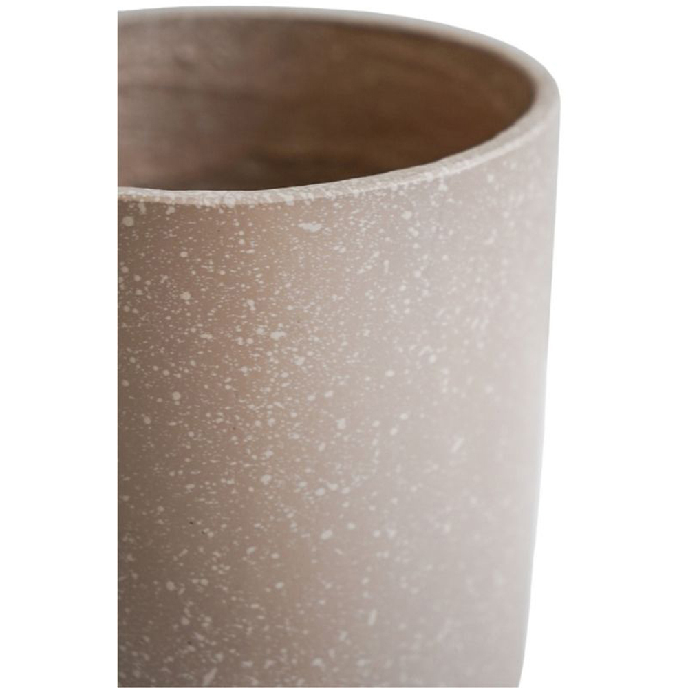 Ivyline Valetta Beige Caramel Terrazzo Planter 3 Pack Image 2
