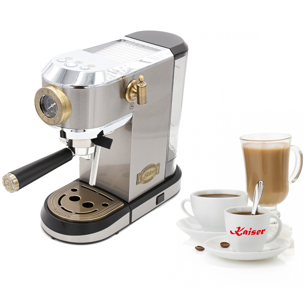 Kaiser Empire Stainless Steel Espresso Coffee Machine Image 4
