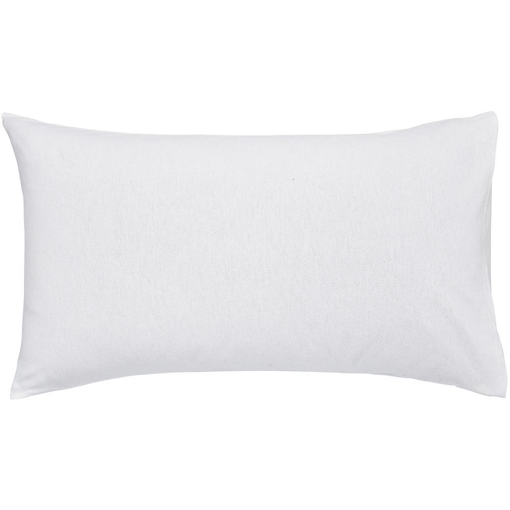 Helena Springfield Single White Brushed Cotton Duvet Set Image 2