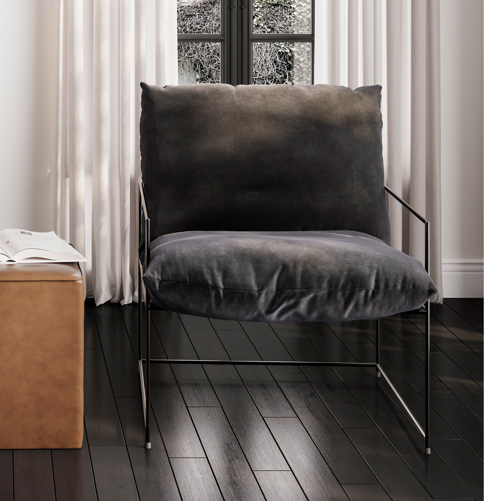 LPD Home Brook Black Chair Image 7