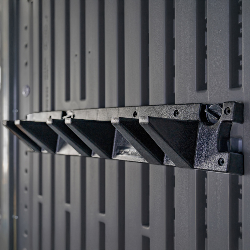 Suncast 2 Piece Triple Hook Long Handle Tool Hanger Set Image 6