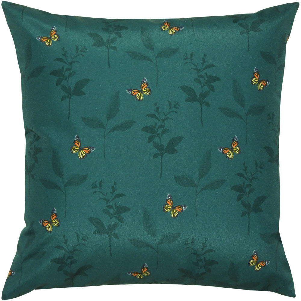 Evans Lichfield Duck Egg Butterflies Polyester Cushion Image 4