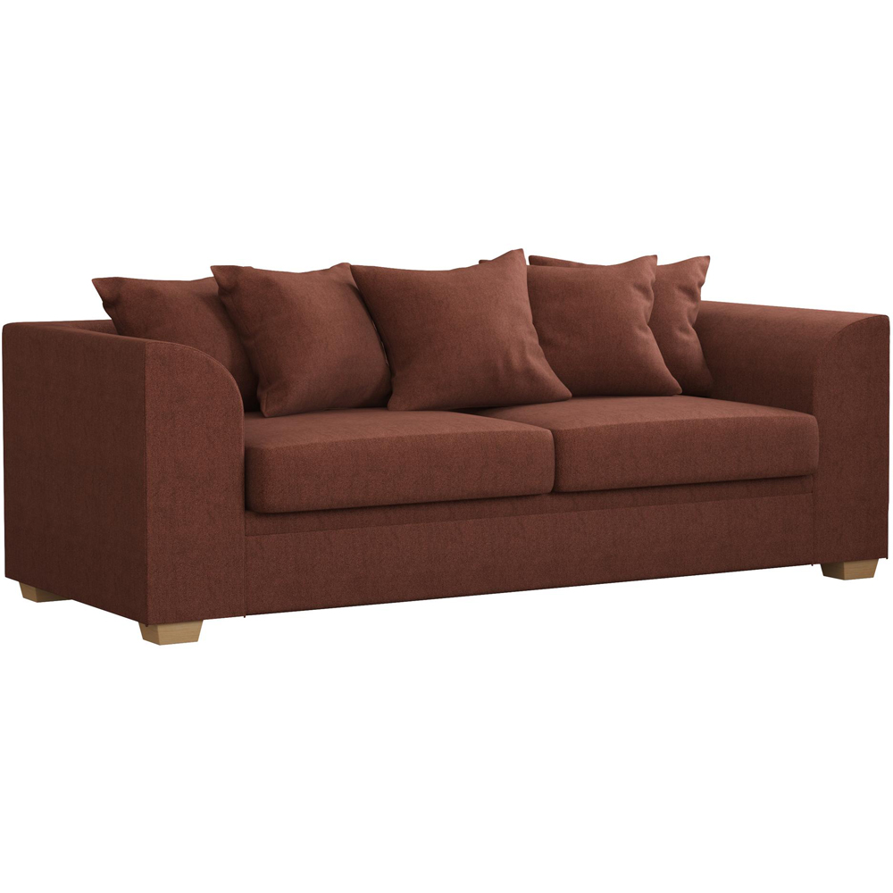 Modo 5 Seater Brick Venice Scatter Back Sofa Set Image 2