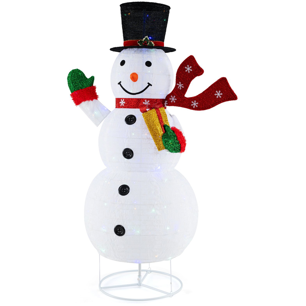 Costway LED Snowman Outdoor Christmas Decoration 6ft Image 2