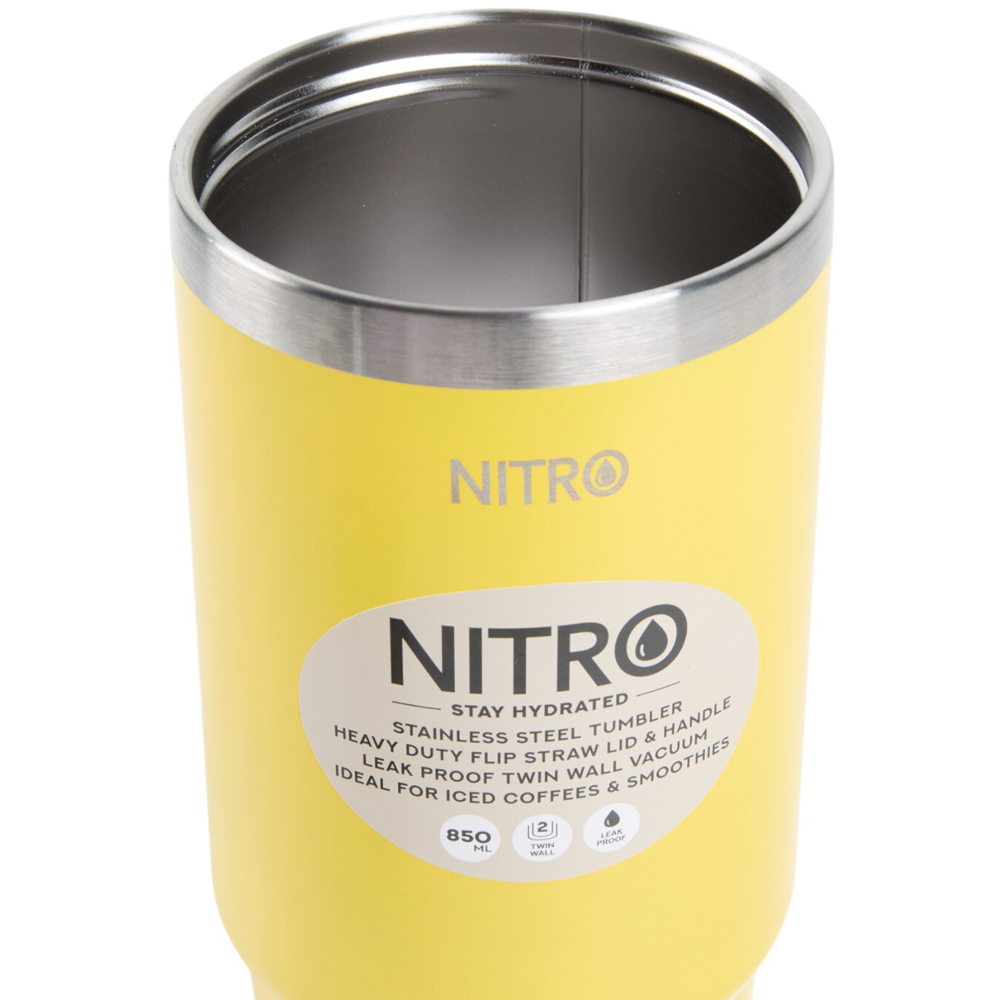 Nitro Bright Stainless Steel Tumbler Image 5