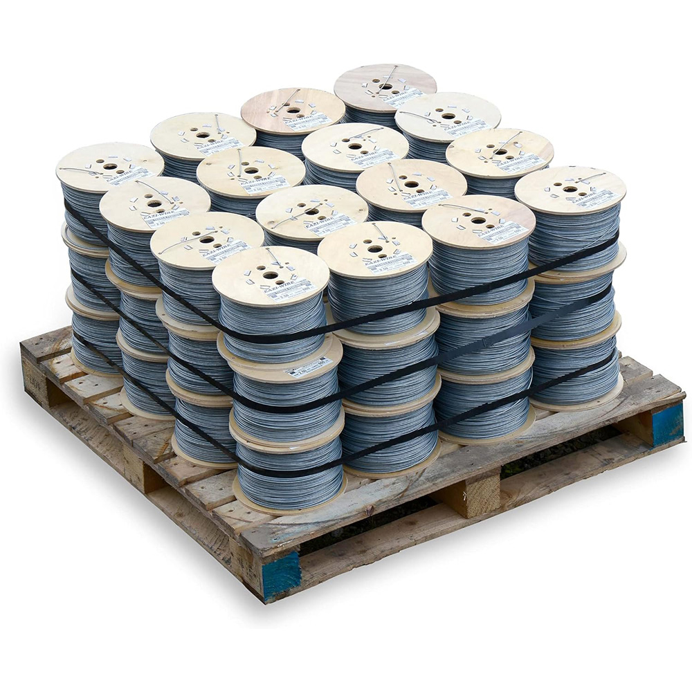 Inspirational Gifting Galvanised Mild Steel Line or Straining Wire Roll 125m x 2.5mm Image 3
