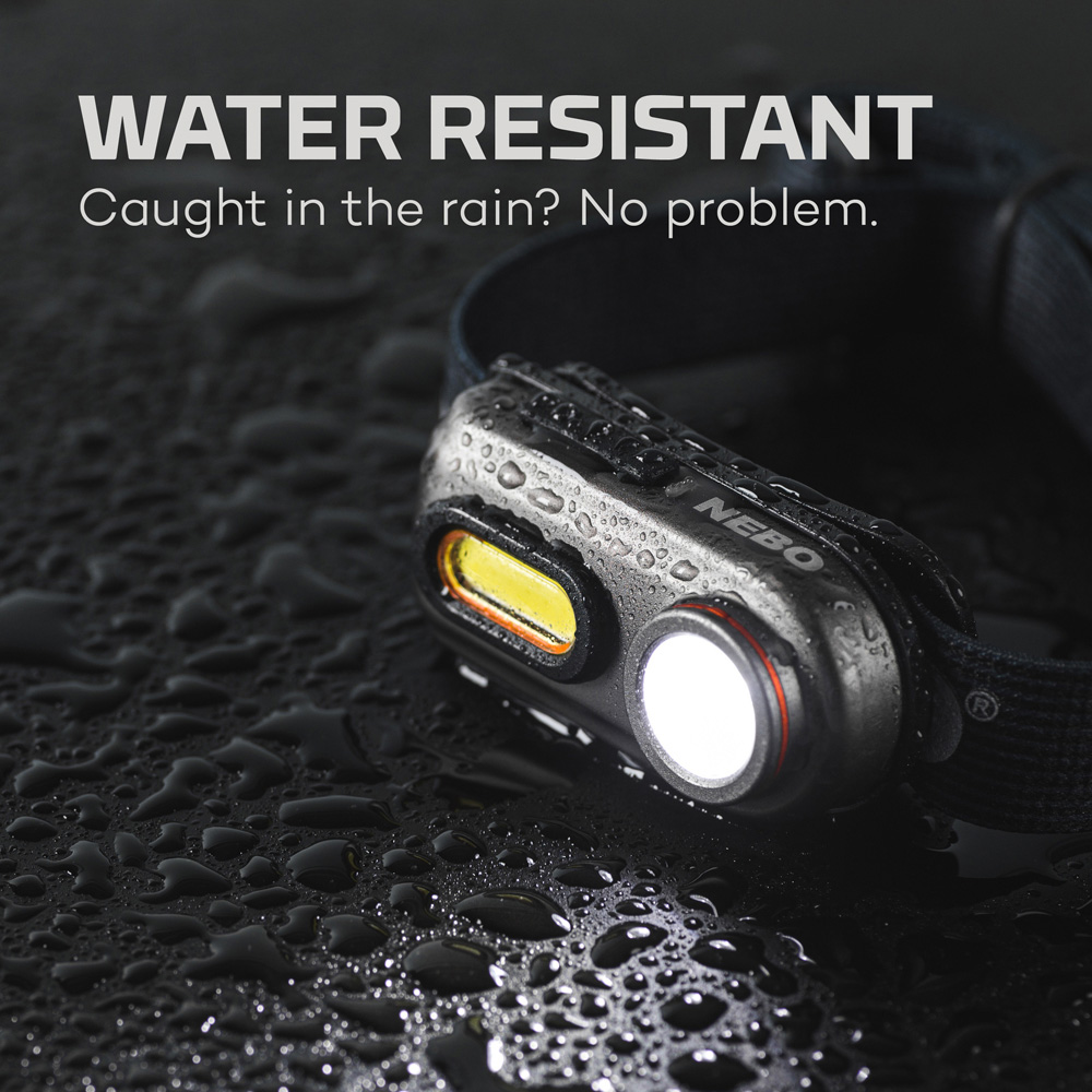 Nebo Einstein 400 400 Lumens Rechargeable Headlamp with Independent Dual Buttons Image 4