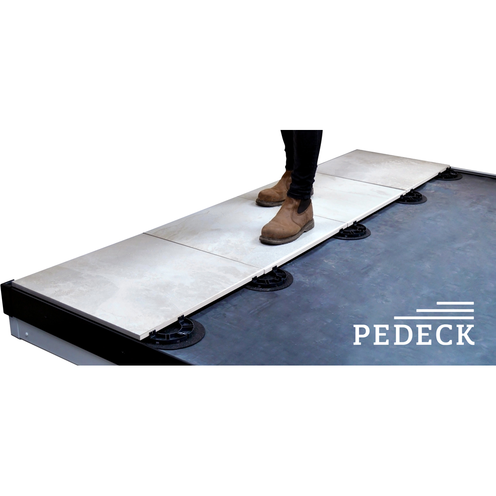 PEDECK FH-14 Fixed Height Stackable Paver Pedestal 14mm 30 Pack Image 4