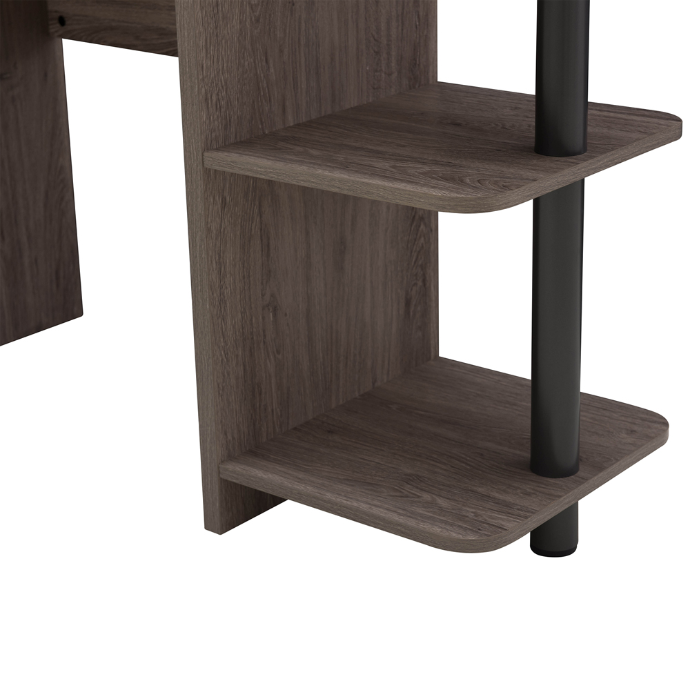 Sunjoy Studio Space Enoch 2 Shelf Desk Image 4