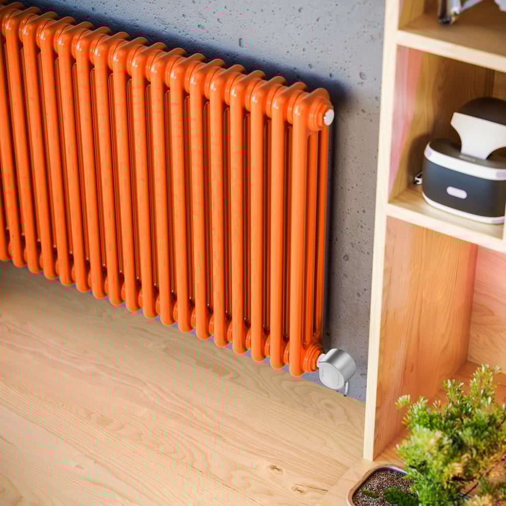 Terma Colorado Wi-Fi Orange 3 Column Deep Electric Radiator 1500W 600 x 1194mm Image 6