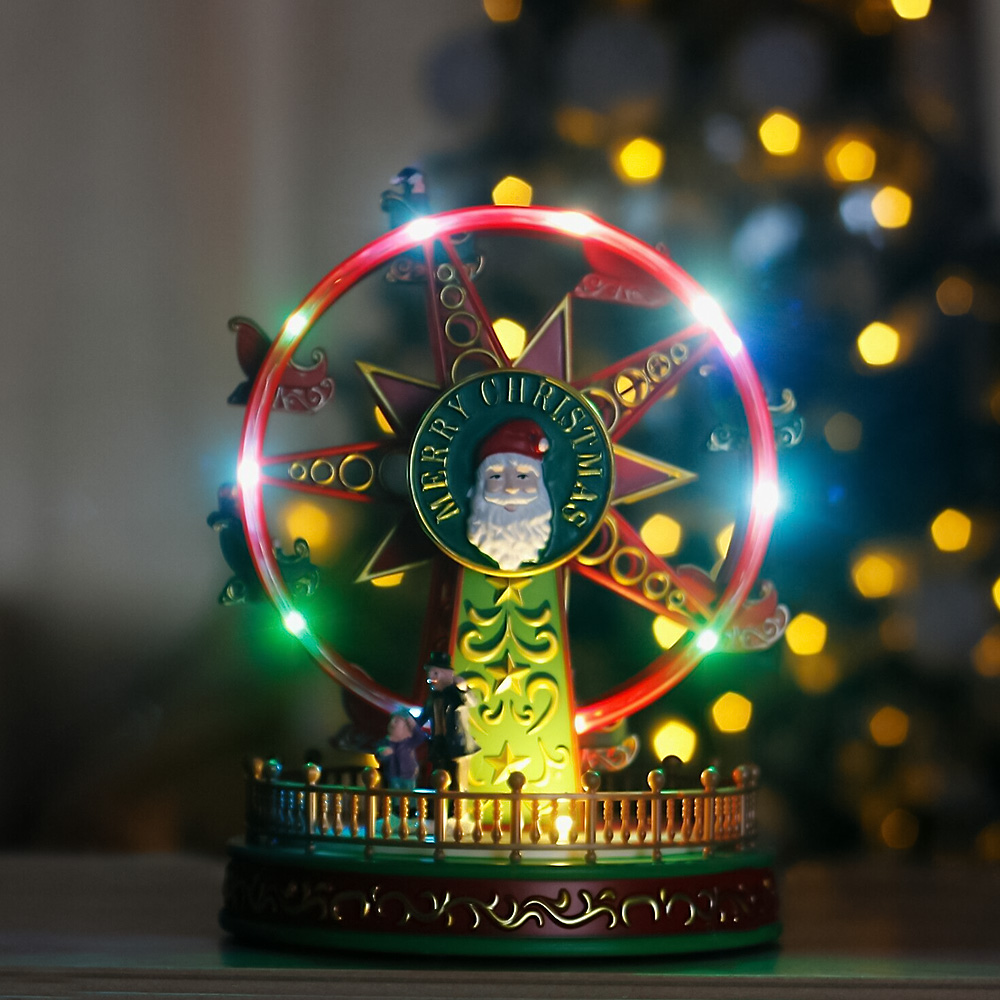 Marco Paul LED Ferris Wheel Decoration Ornament with Music Image 2