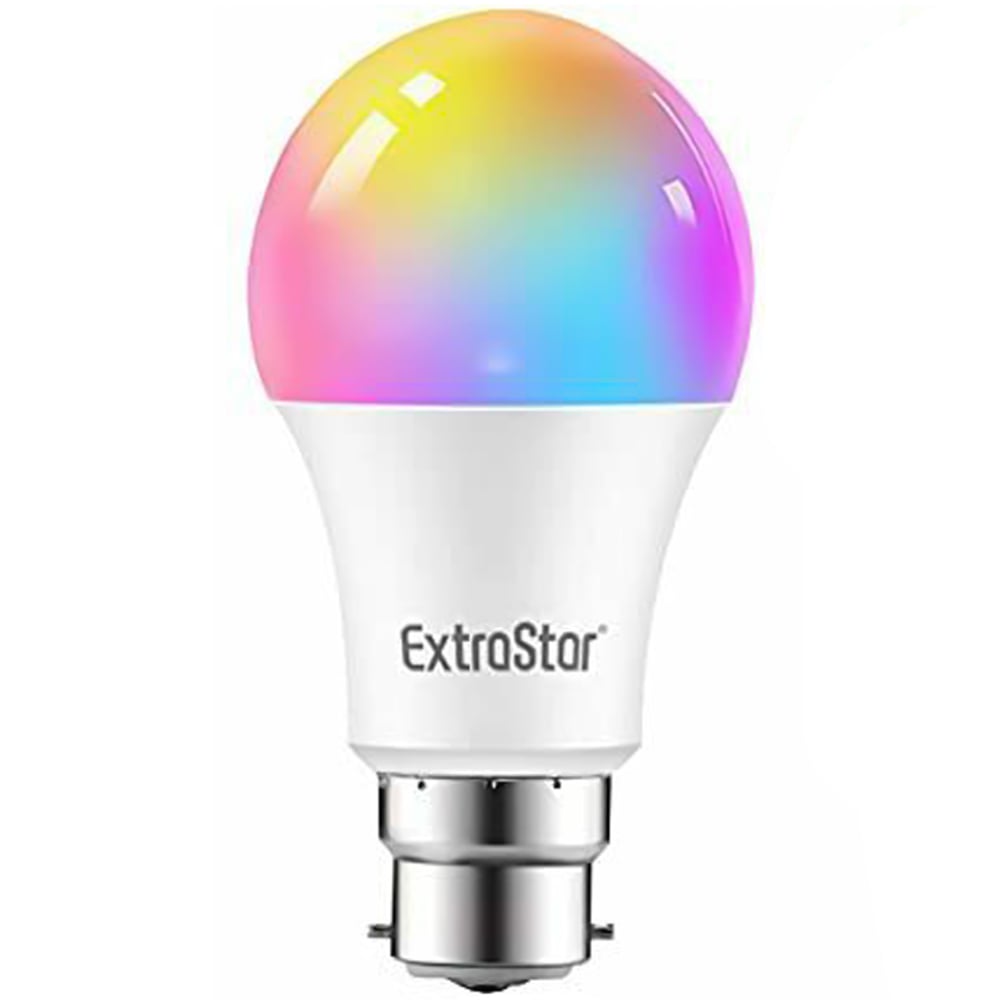 ExtraStar 2 Pack A60 B22 LED 1000 Lumens Smart Wifi Bulb Image 2