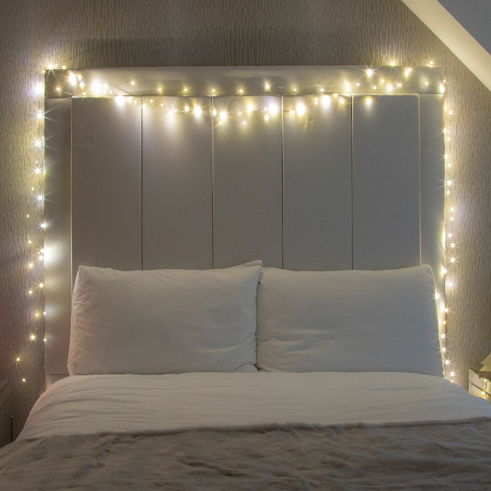 The Christmas Workshop 120 Warm White LED USB String Light Image 3