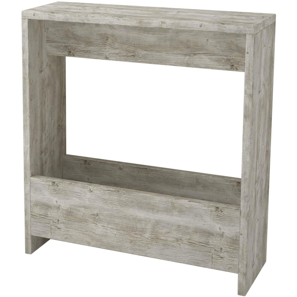 Decortie Simpi Single Shelf Ancient White Side Table Image 2