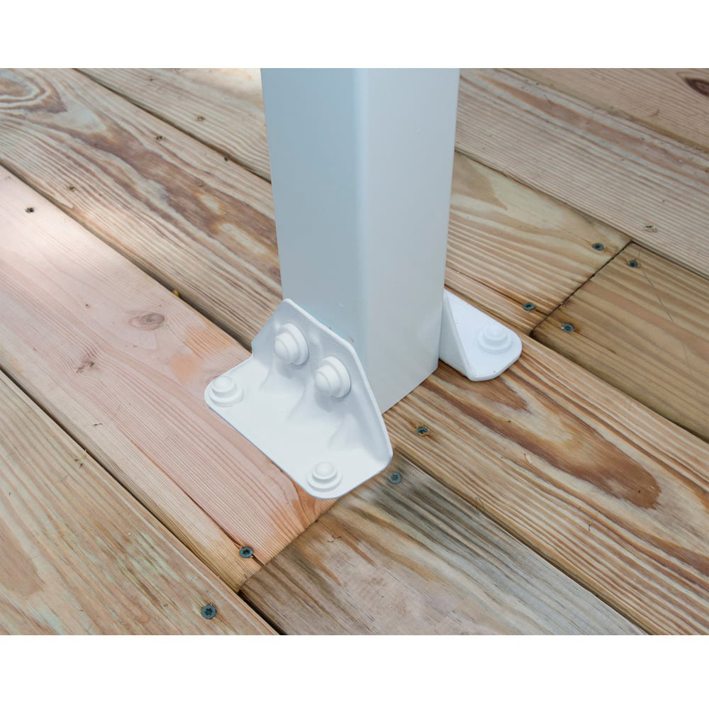 Palram Canopia Olympia White Clear 3 x 8.51m Patio Cover Image 4