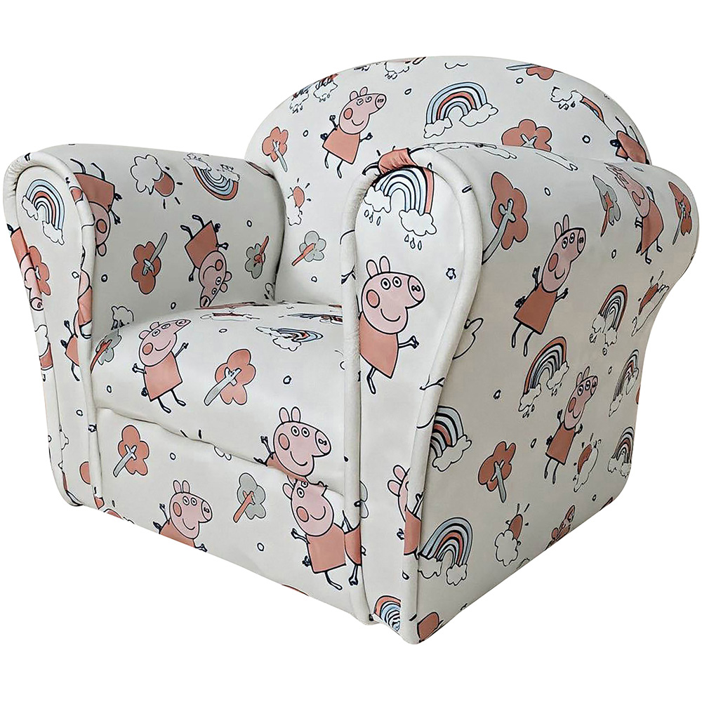 Kidsaw Kids Peppa Pig White Mini Chair Image 2