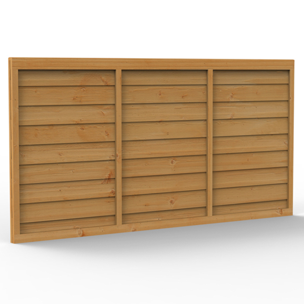 Forest Garden Trade Lap Fence Panel 6 x 3ft Image 2