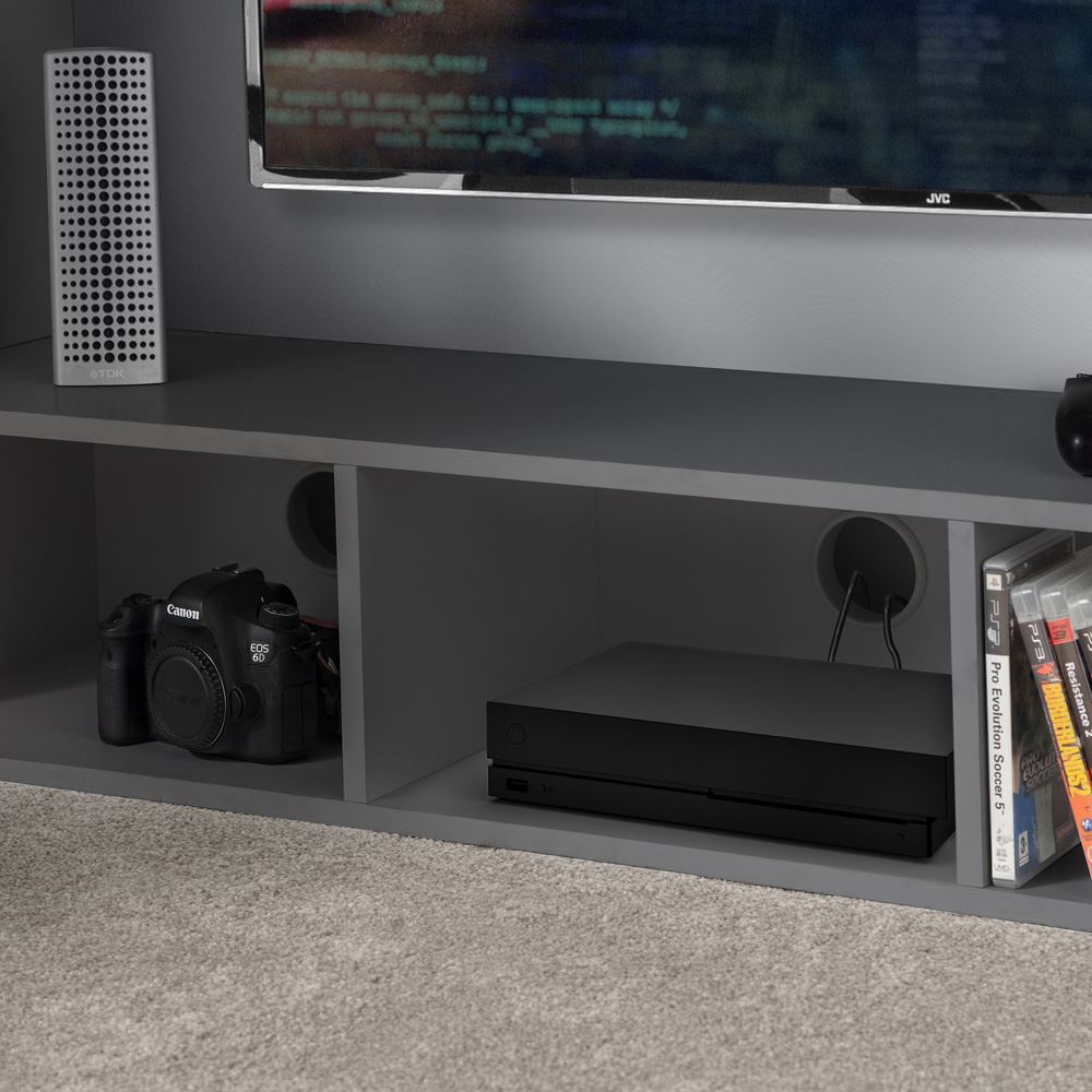 Julian Bowen Nebula Anthracite Gaming Bunk Bed with Desk Image 7