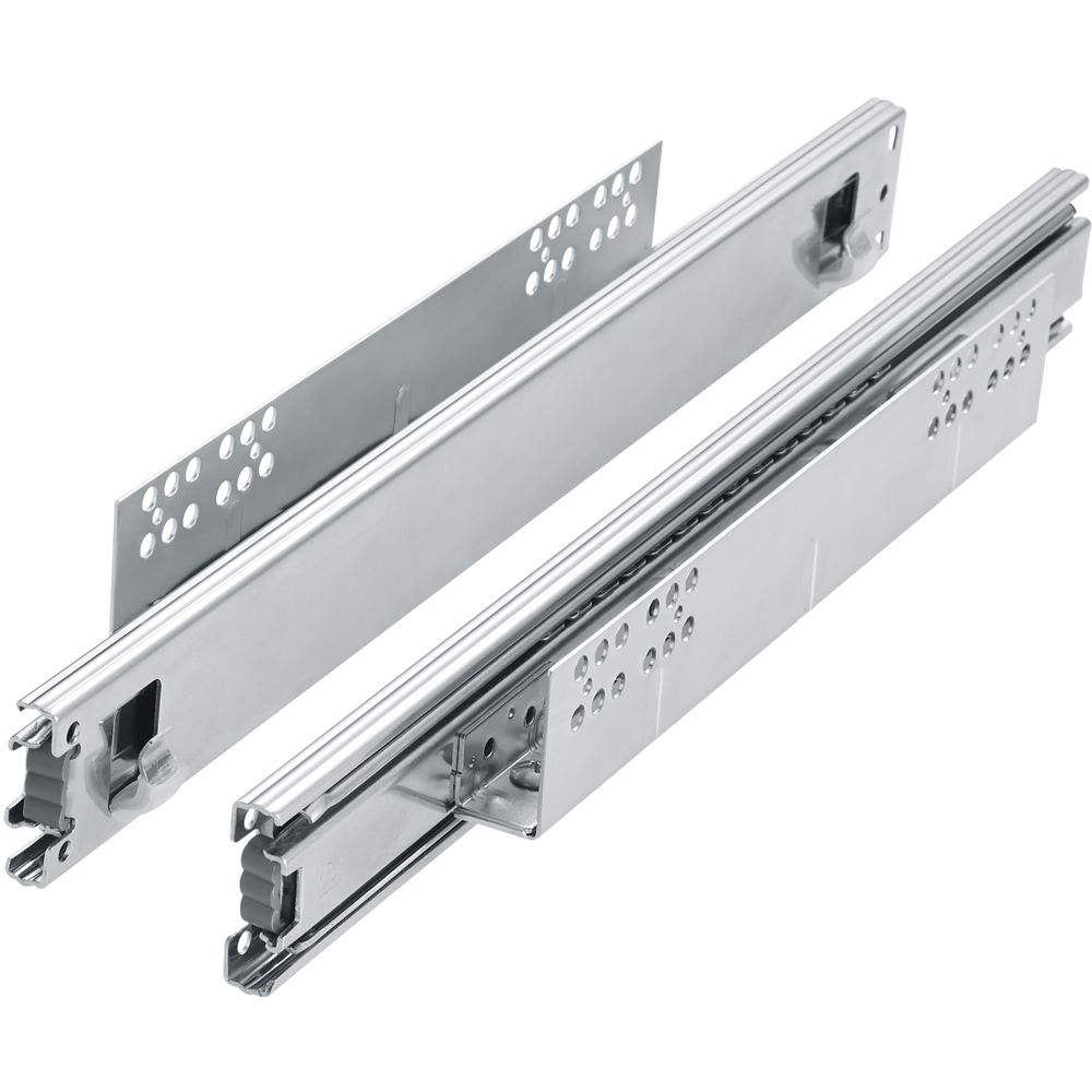 tectake Grey Drawer with Telescopic Drawer Runners 14 x 47 x 44cm Image 5