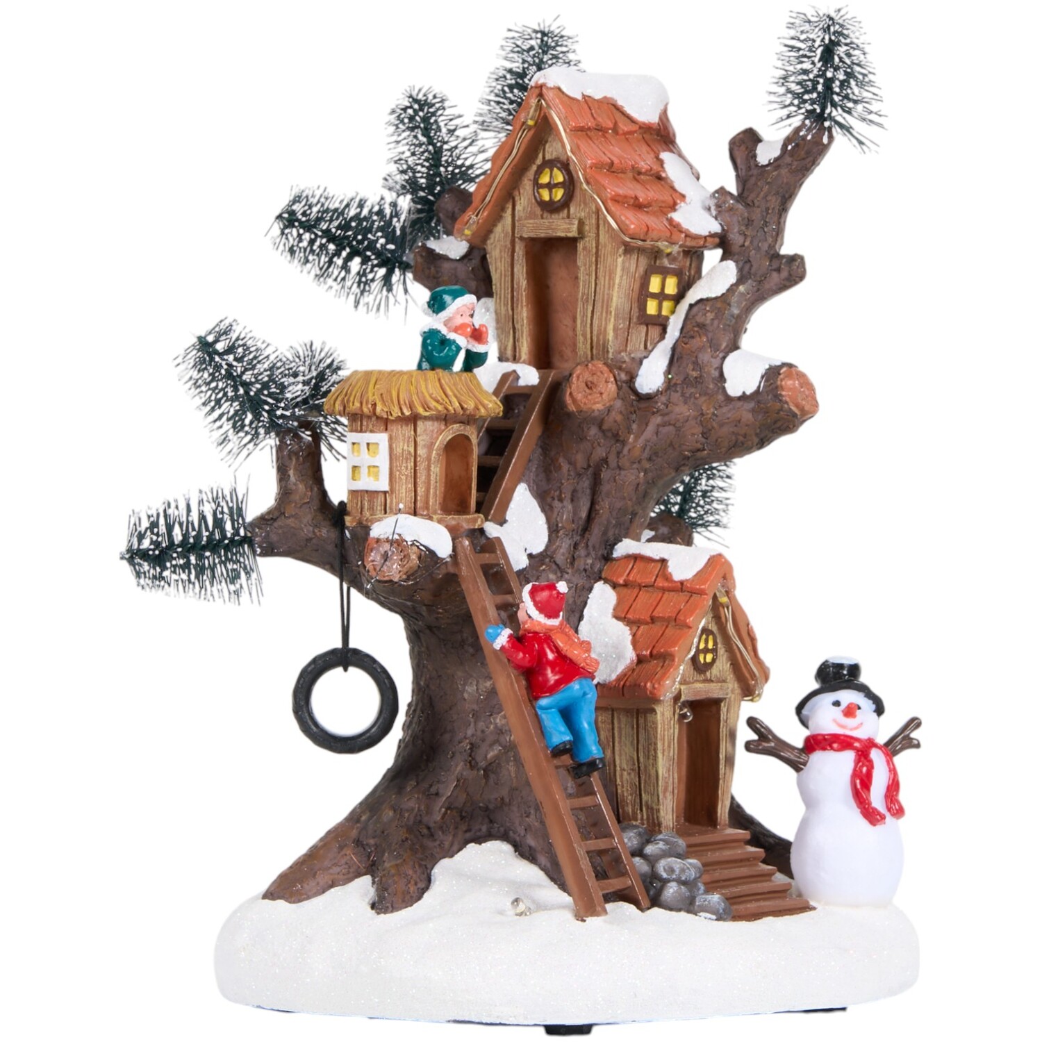Festive Tree House Scene Image 4