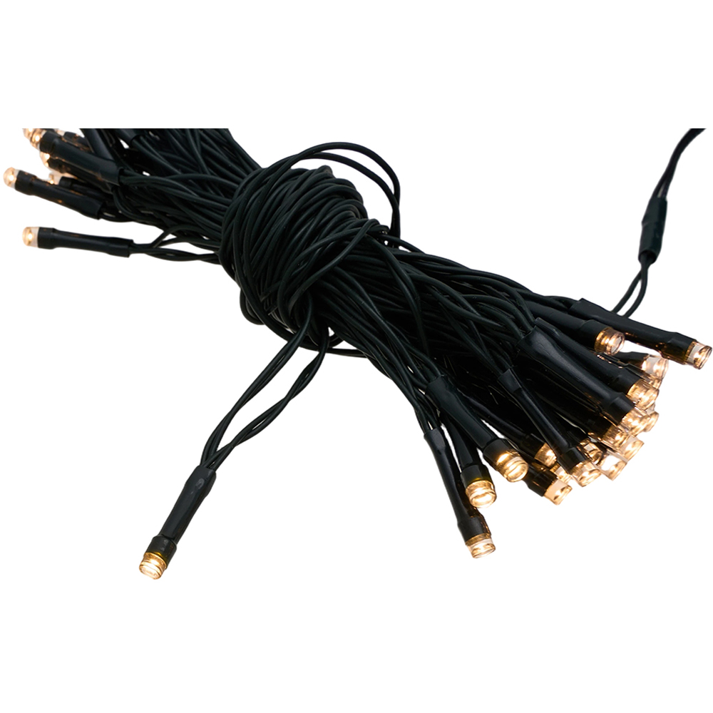 Living and Home Solar-Powered Pre-Lit Artificial Christmas Tree with Berries 2.6ft 2 Pack Image 6