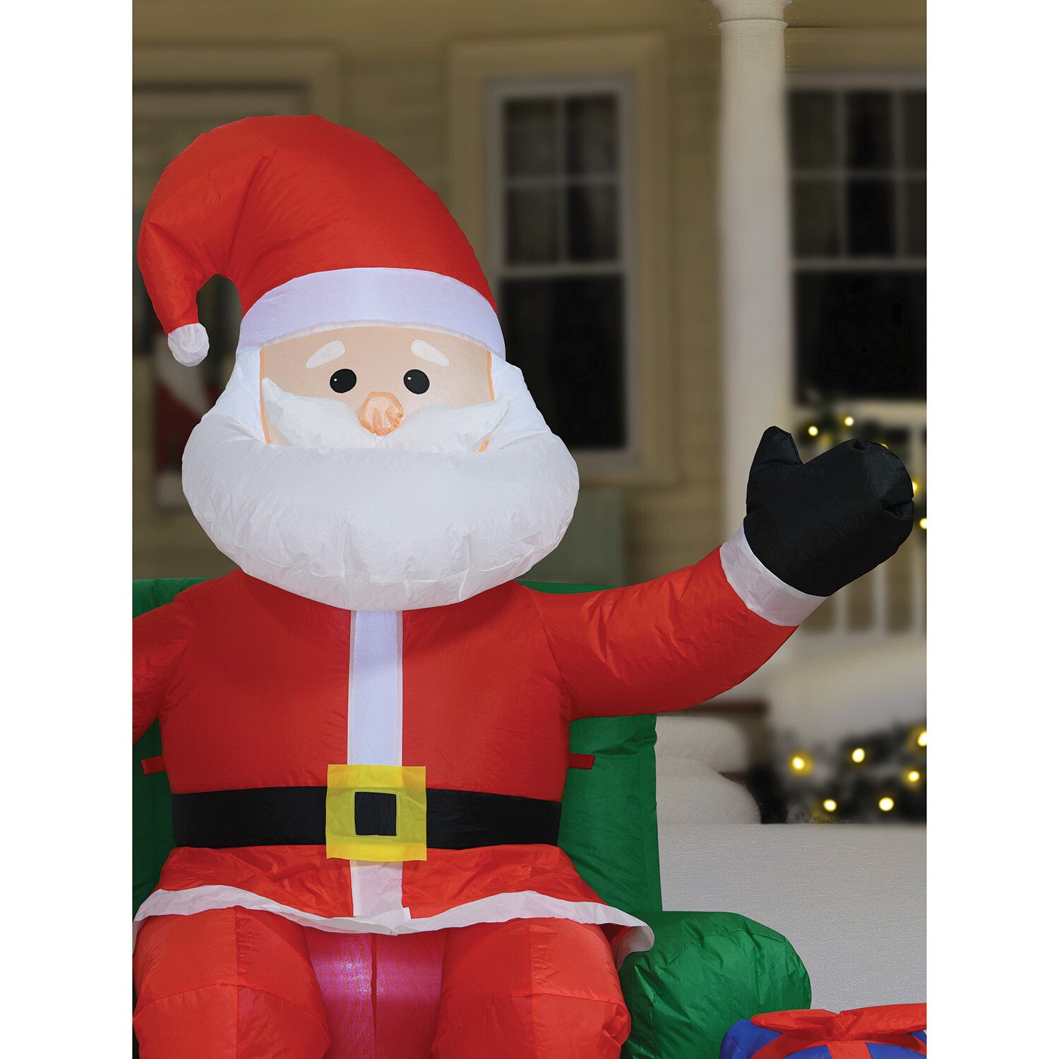 Armchair Inflatable Santa 6ft Image 3