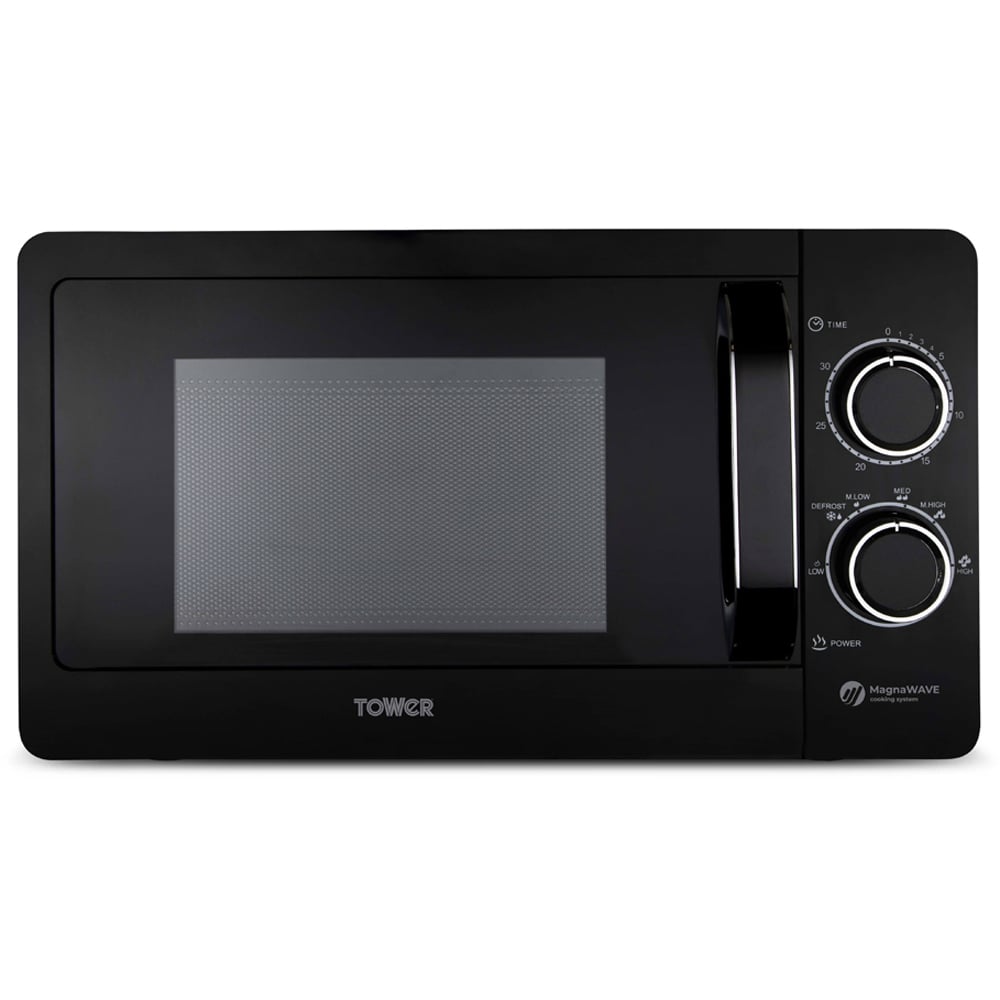 Tower Sonar EEJB341 Black 20L Microwave with 2 Slice Toaster and 1.7L Kettle Set Image 4