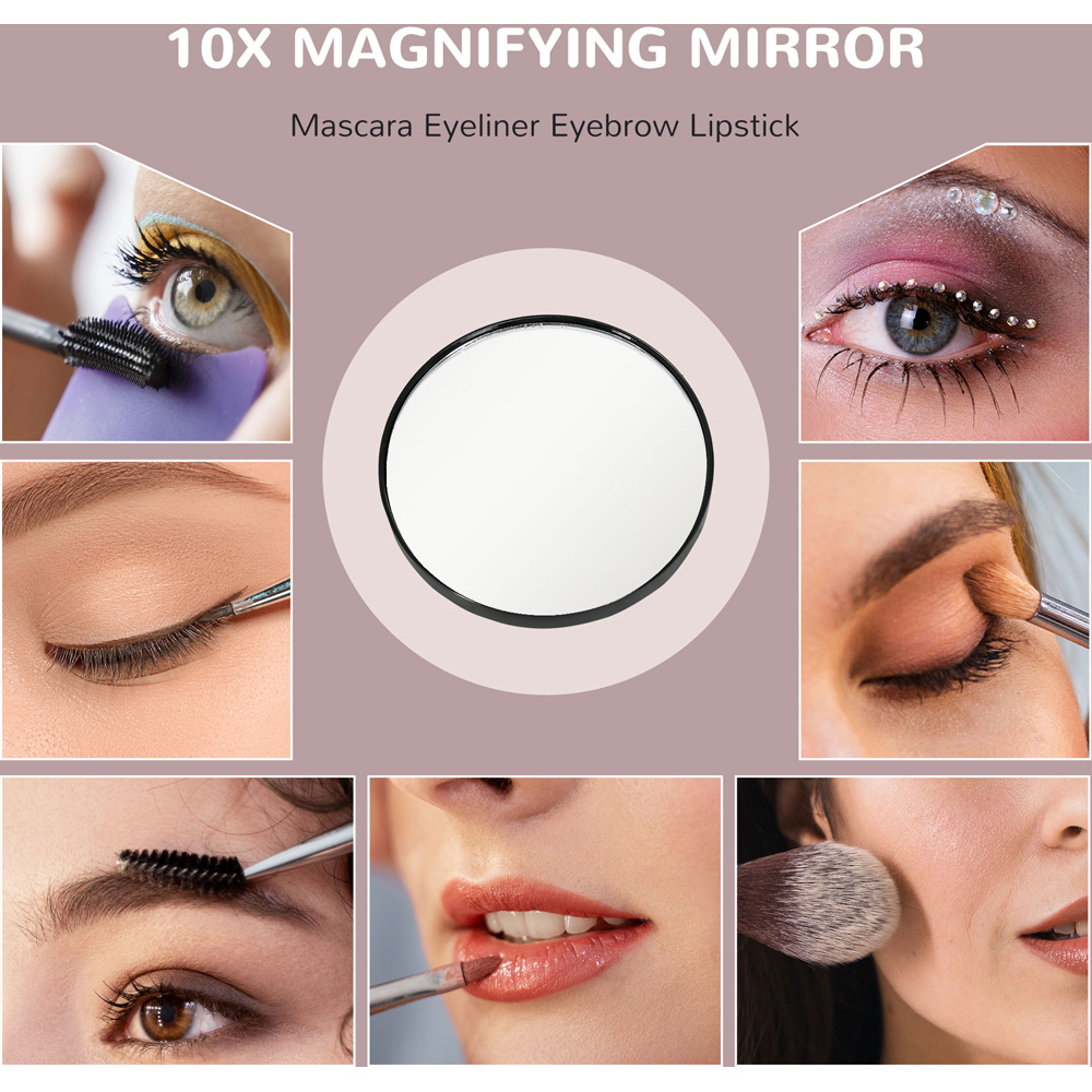 Portland Dimmable 360 Degree Rotation LED Lighted Vanity Mirror with USB Port Image 8