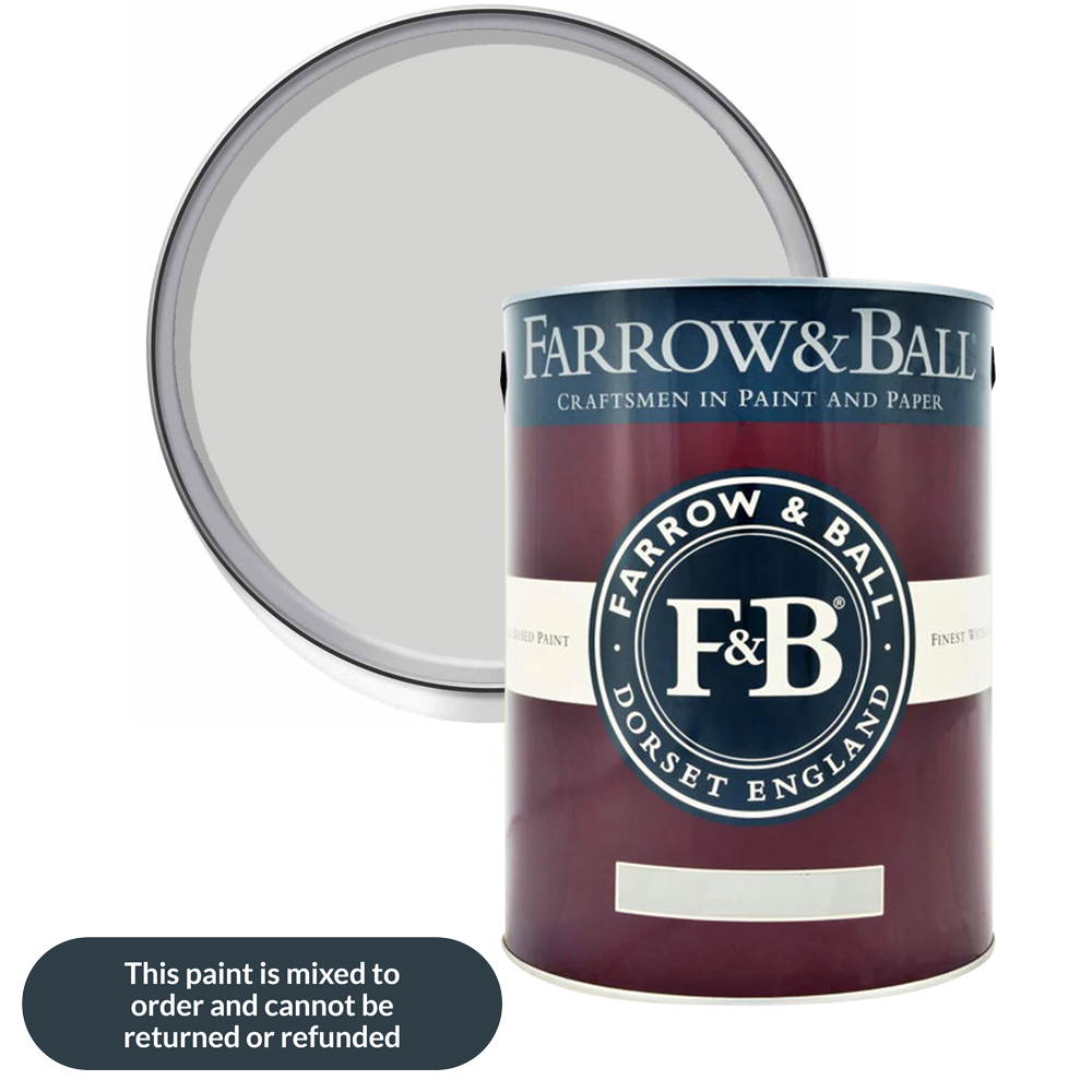 Farrow & Ball Estate Eggshell Dimpse Satin Paint 5L Image 1