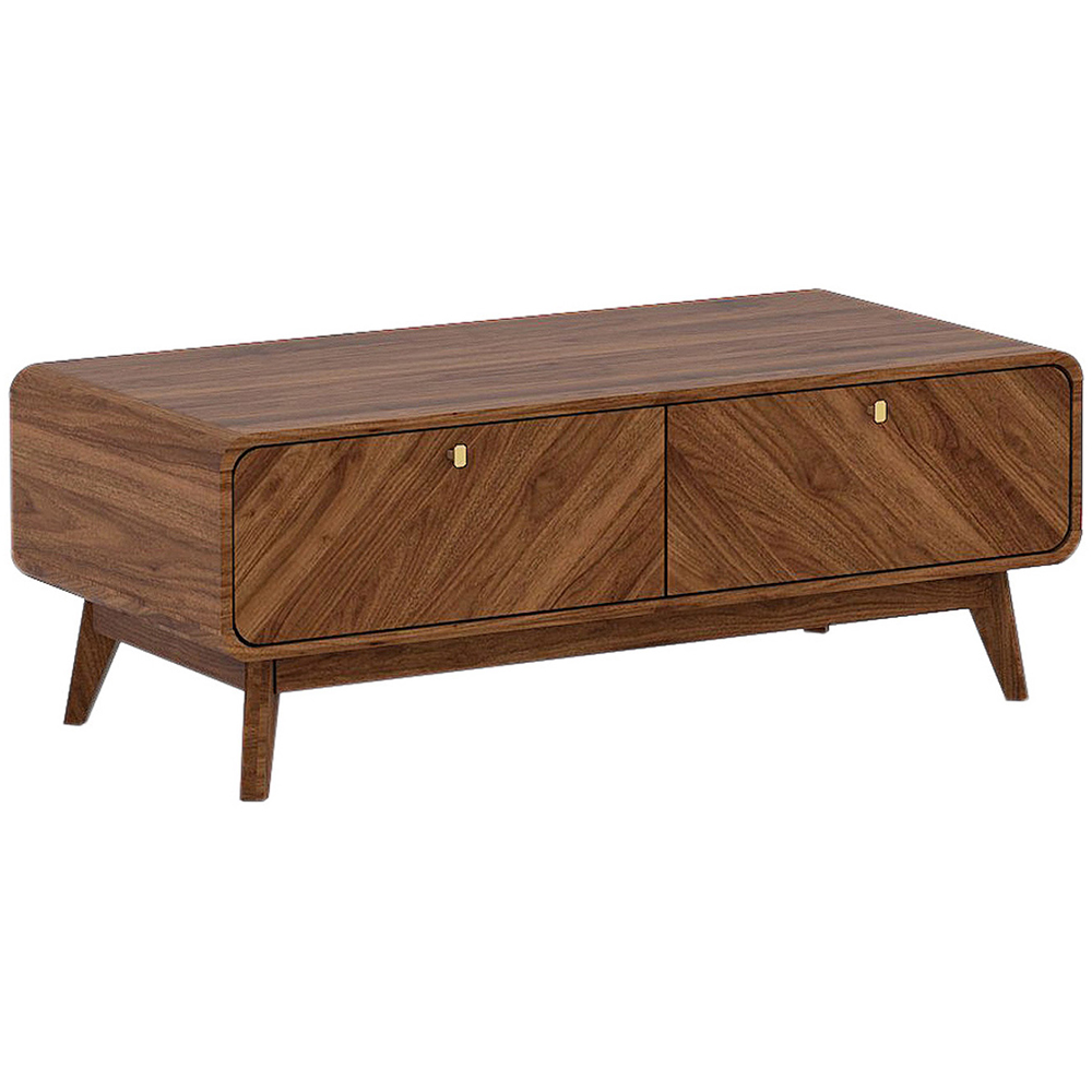 Kudl 2 Door Columbian Walnut Coffee Table Image 2