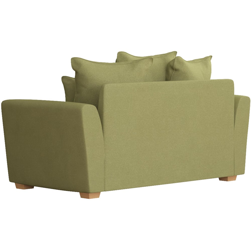 Wendleberry 2 Seater Olive Venice Scatter Back Sofa Image 4