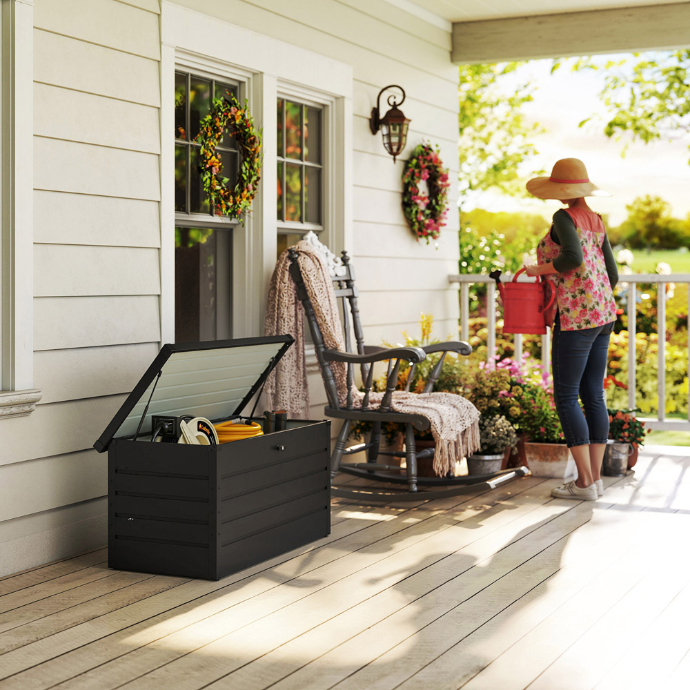 Outsunny 311L Garden Tools Storage Box Image 3